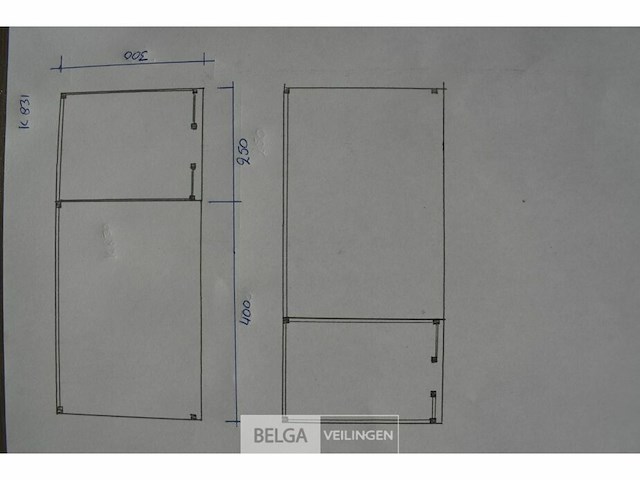 Buitenverblijf met berging douglas met berging 250x300cm 650x300x245x230cm - afbeelding 6 van  6
