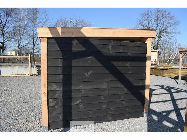 Buitenverblijf met berging douglas met berging 250x400cm 650x400x245x230cm - afbeelding 2 van  6