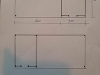 Buitenverblijf met berging douglas met berging 250x400cm 650x400x245x230cm - afbeelding 6 van  6