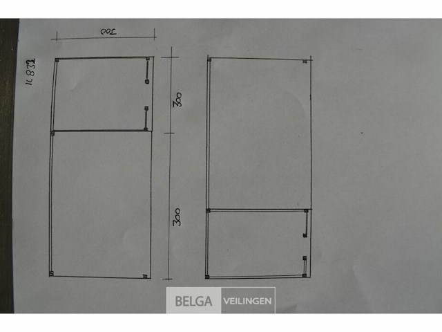 Buitenverblijf met berging douglas met berging 300x300cm 600x300x245x230cm - afbeelding 6 van  6