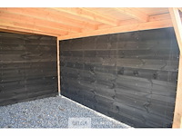 Buitenverblijf met berging douglas met berging 300x300cm 700x300x245x230cm - afbeelding 4 van  6