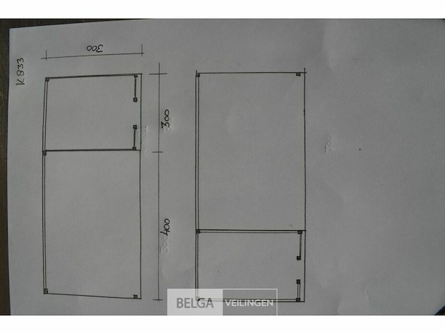 Buitenverblijf met berging douglas met berging 300x300cm 700x300x245x230cm - afbeelding 6 van  6