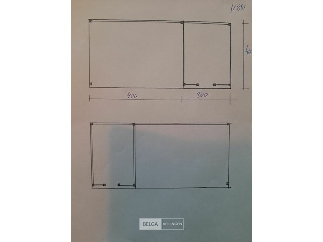 Buitenverblijf met berging douglas met berging 300x400cm 700x400x245x230cm - afbeelding 6 van  6