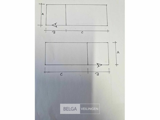 Buitenverblijf modern met berging en luifel - 400x600 cm - afbeelding 6 van  6
