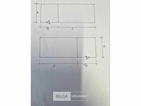 Buitenverblijf modern met berging en luifel - 400x600 cm - afbeelding 6 van  6