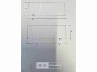 Buitenverblijf modern met berging en luifel - 400x600 cm - afbeelding 6 van  6