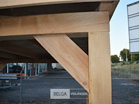 Buitenverblijf overkapping douglas 400x300cm hoogte 245cm - afbeelding 6 van  8