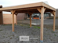 Buitenverblijf overkapping douglas 500x300cm hoogte 245cm - afbeelding 2 van  8