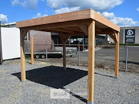 Buitenverblijf overkapping douglas 600x300cm hoogte 245cm - afbeelding 3 van  6