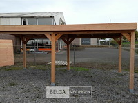 Buitenverblijf overkapping douglas 800x300cm hoogte 245cm - afbeelding 1 van  7