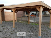 Buitenverblijf overkapping douglas 900x300cm hoogte 245cm - afbeelding 2 van  7