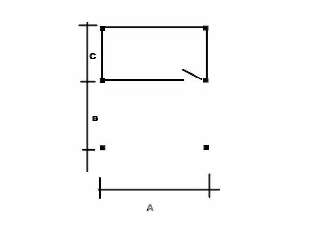 Buitenverblijf overkapping douglas, afm 524x300 x hoogte 245cm - afbeelding 5 van  5
