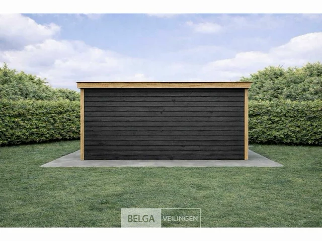 Buitenverblijf overkapping douglas, afm 524x400 x hoogte 245cm - afbeelding 4 van  5