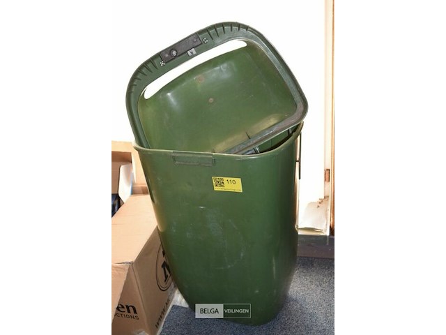 Buitenvuilbakje groen - afbeelding 1 van  2