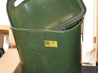 Buitenvuilbakje groen - afbeelding 1 van  2