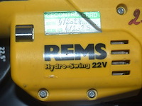 Buizenplooier rems hydroswing 22v met toebehoren - afbeelding 2 van  3