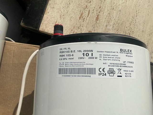 Bulex rbk 10s-6 boiler (2x) - afbeelding 3 van  7