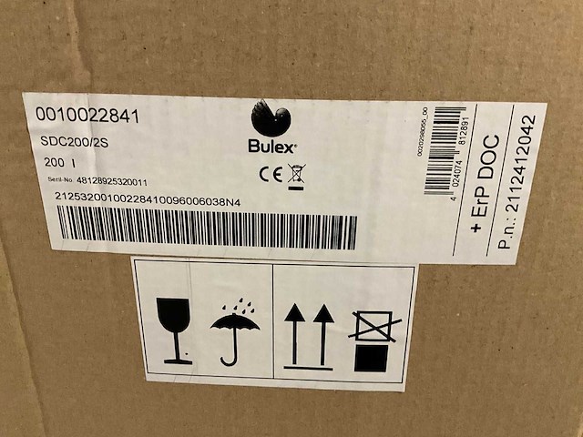 Bulex sdc 200/2s warmwaterboiler - afbeelding 5 van  5
