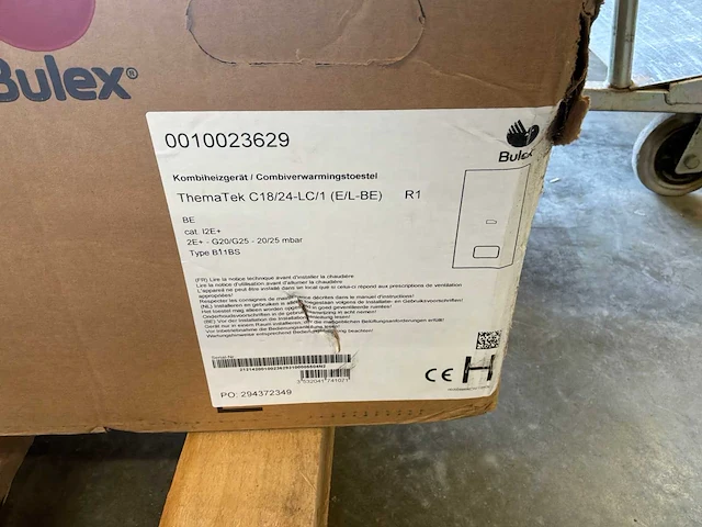 Bulex thematek c18/24 combi cv-ketel - afbeelding 2 van  2