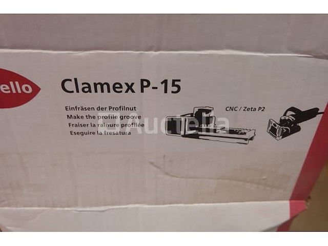 Bulkhead connector set, lamello clamex p-15 panelen - afbeelding 1 van  5