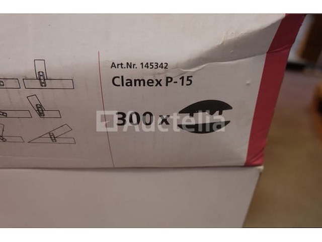 Bulkhead connector set, lamello clamex p-15 panelen - afbeelding 3 van  5