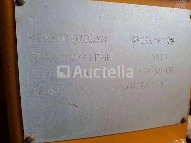 Bull jcb 426 (2002-12.530 uur - vin:slp426002e0532263) - afbeelding 12 van  14