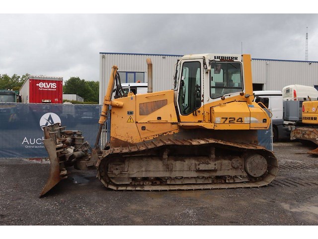 Bulldozer liebherr pr724lgp diesel 120kw 2008 - afbeelding 1 van  1