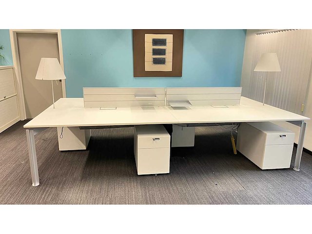 Bulo - h2o - h20 -4 persoons - bureau - afbeelding 8 van  10