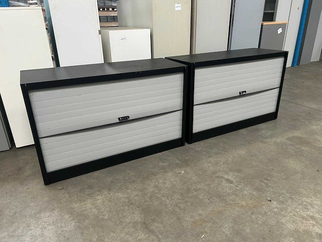 Bulo - lage horizontale roldeurkast - filing cabinet (2x) - afbeelding 3 van  6