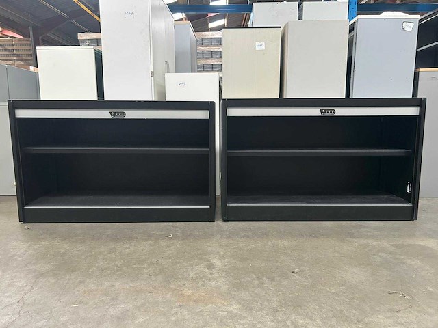 Bulo - lage horizontale roldeurkast - filing cabinet (2x) - afbeelding 5 van  6