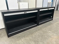 Bulo - lage horizontale roldeurkast - filing cabinet (2x) - afbeelding 6 van  6