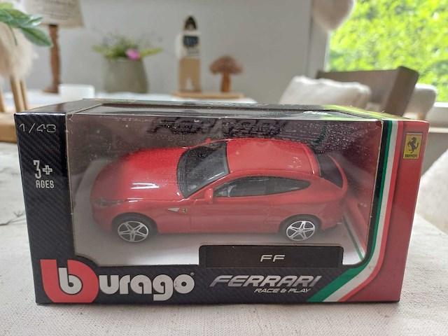 Burago ferrari - lot n2 miniatuurauto 1/13 - overige verzamelobjecten - afbeelding 4 van  16