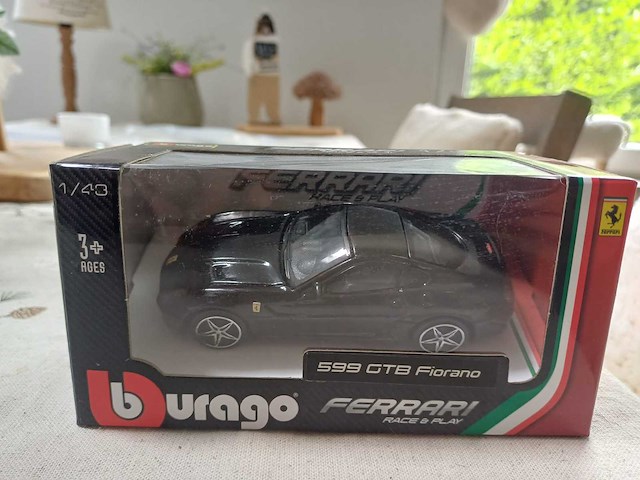 Burago ferrari - lot n2 miniatuurauto 1/13 - overige verzamelobjecten - afbeelding 10 van  16