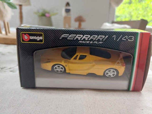 Burago ferrari - lot n2 miniatuurauto 1/13 - overige verzamelobjecten - afbeelding 14 van  16