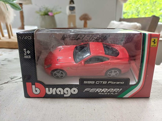 Burago ferrari - lot n2 miniatuurauto 1/13 - overige verzamelobjecten - afbeelding 16 van  16