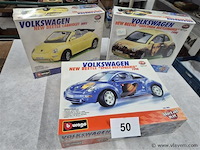 Burago vw 3 stuks - afbeelding 1 van  3