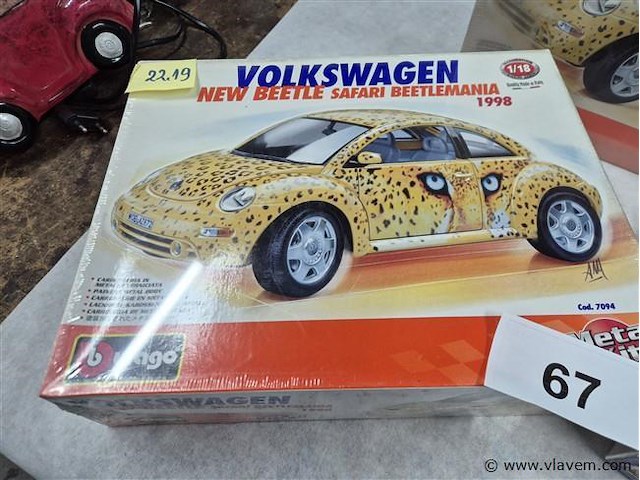 Burago vw 3 stuks - afbeelding 3 van  3