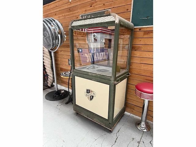 Burch amerikaanse popcornmachine uit de jaren 40 - afbeelding 1 van  7