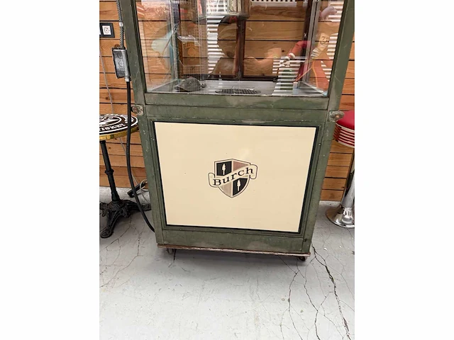 Burch amerikaanse popcornmachine uit de jaren 40 - afbeelding 3 van  7