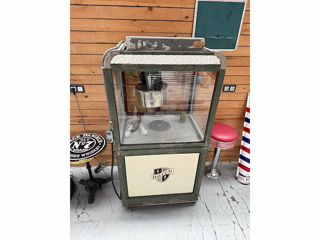 Burch amerikaanse popcornmachine uit de jaren 40 - afbeelding 5 van  7