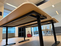 Bureau - bureautafel (2x) - afbeelding 4 van  6