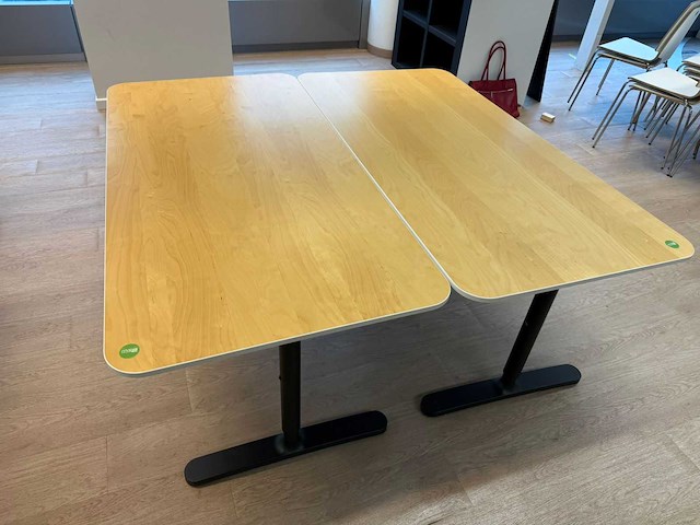Bureau - bureautafel (2x) - afbeelding 5 van  6