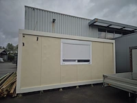 Bureau- werfcontainer - kantoorunit