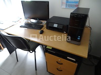 Bureau, 2 stoelen, 1 ladekast - afbeelding 1 van  7