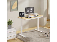 Bureau assis-debout électrique flexispot avec tiroirs - afbeelding 3 van  9