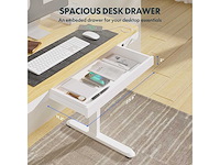 Bureau assis-debout électrique flexispot avec tiroirs - afbeelding 5 van  9