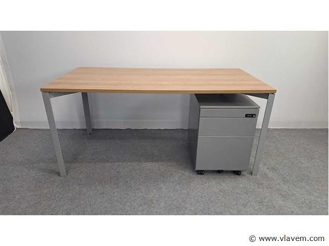 Bureau bene met ladenblok drisag - afbeelding 1 van  11
