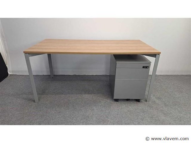 Bureau bene met ladenblok drisag - afbeelding 1 van  11