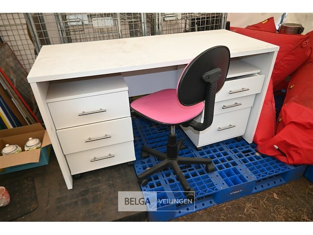 Bureau + bureaustoel - afbeelding 2 van  4