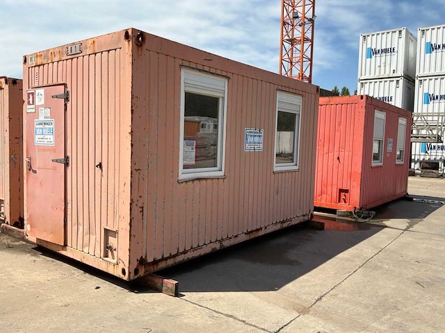 Bureau container (2x) - afbeelding 1 van  3
